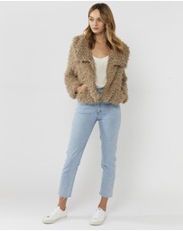 Everly Collective - She's With Me Teddy Jacket