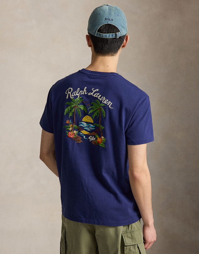 Polo Ralph Lauren - Classic Fit Embroidered Jersey T-Shirt