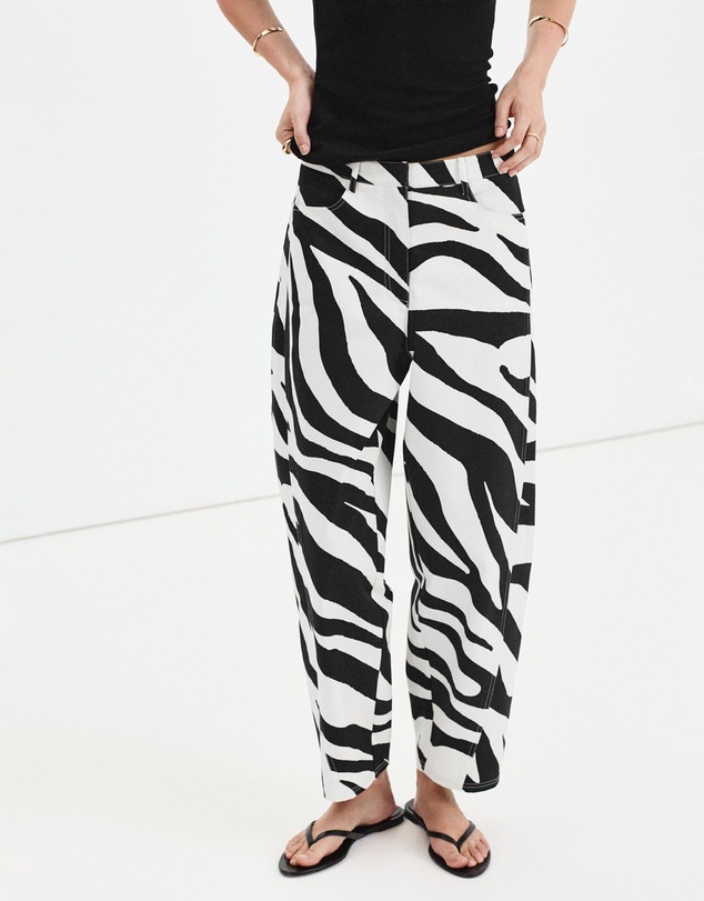 M.N.G - High-Waisted Balloon Trousers