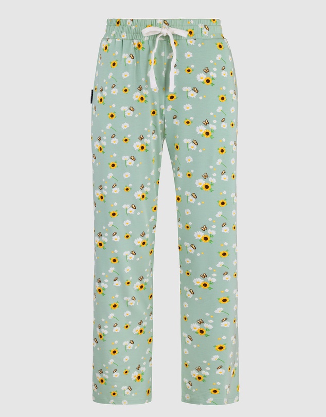 Bamboozld - Womens Flowers Jersey Lounge Pant