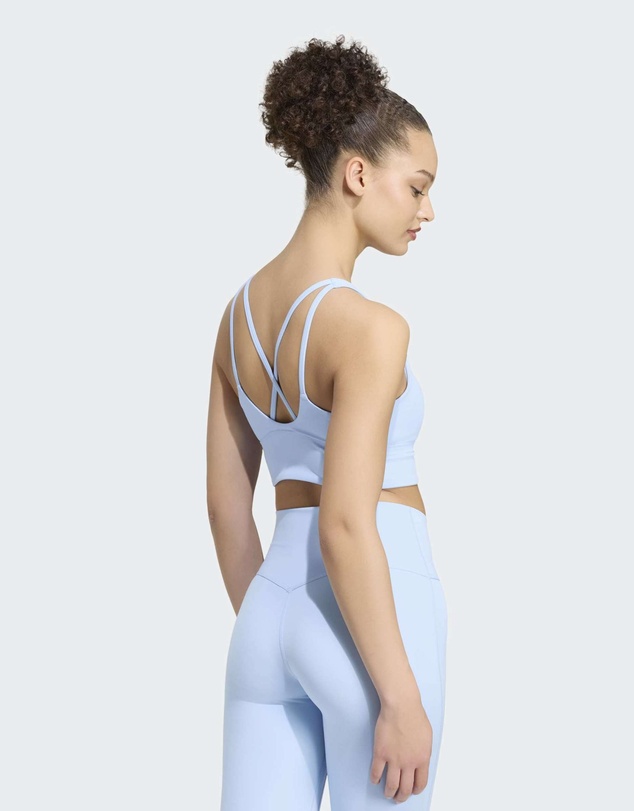 adidas Performance - 3 Stripes Studio All Me Light Support Bra Womens