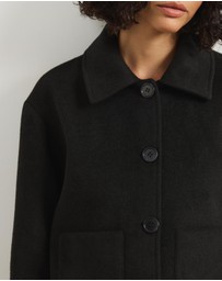 Atmos&Here - Joy Wool Blend Cropped Jacket