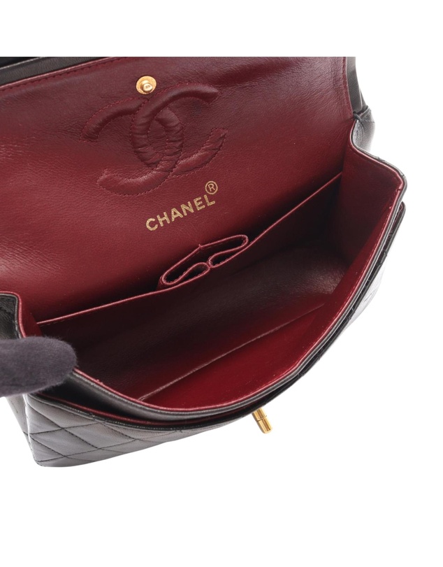 Pre-Loved by Azura Reborn - Pre-Loved Small Classic Lambskin Double Flap