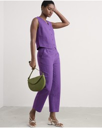 Seasalt - Seasalt Cornwall Purple Erica Waistcoat