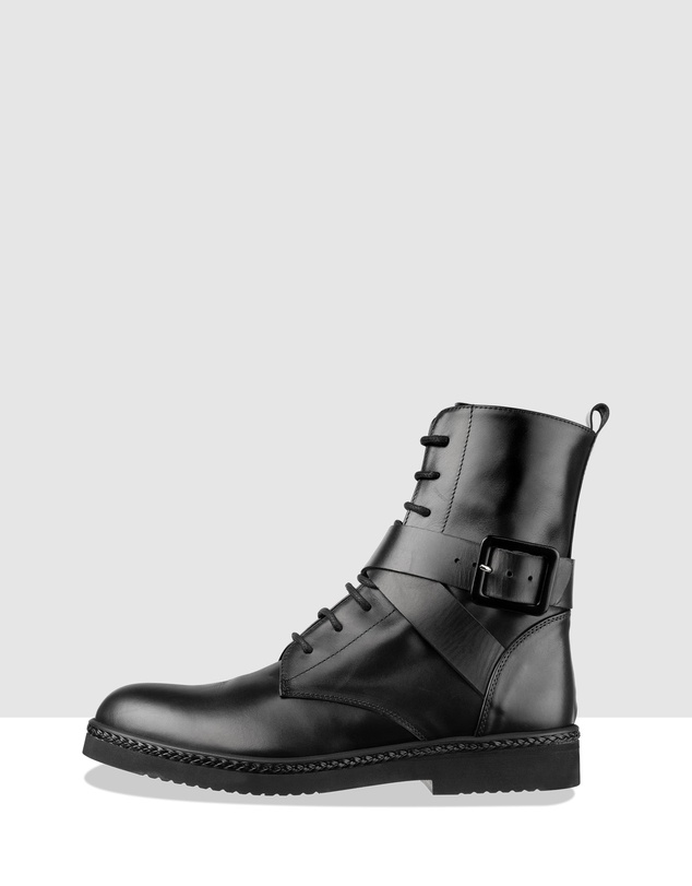 Habbot - Razzi Flat Ankle Boots