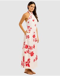 Seafolly - Mayflower Halter Maxi Dress