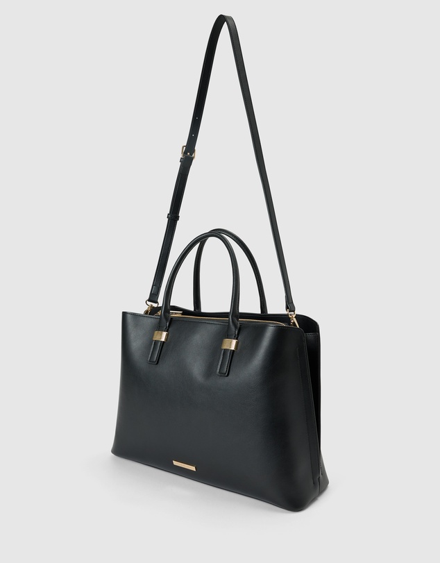 Forever New - Kate Laptop Metal Detail Tote Bag