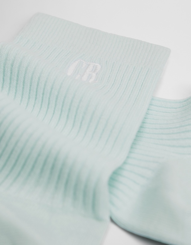 Country Road - Australian Cotton Blend Cr Ribbed Three Quarter Crew Sock