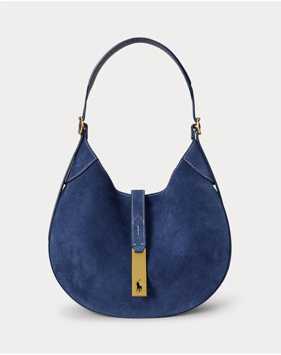 Polo Ralph Lauren - Polo ID Suede Small Shoulder Bag