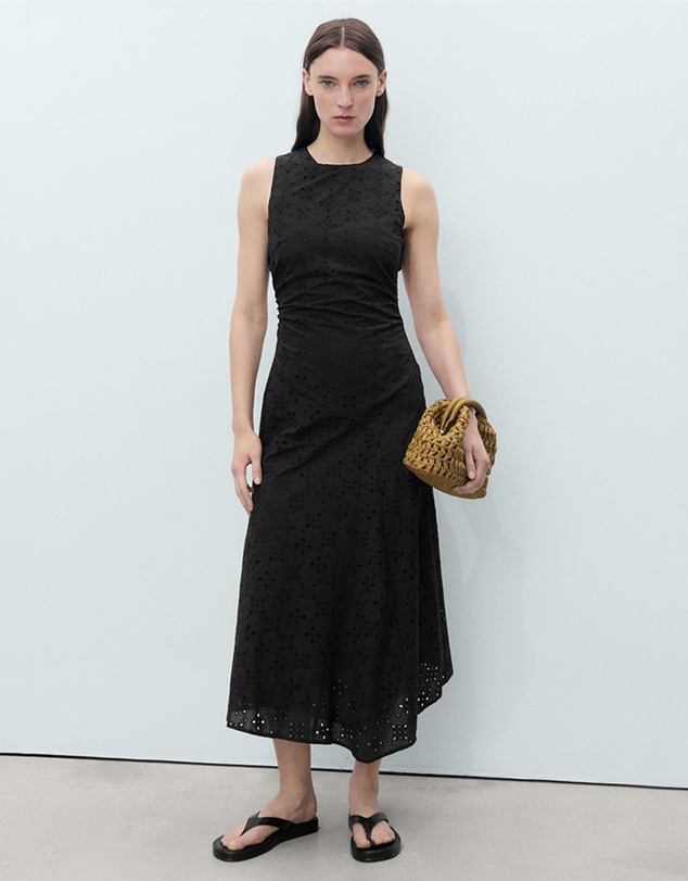 M.N.G - Peach Midi Dress