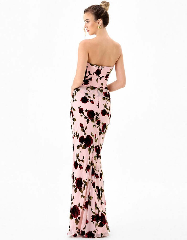 Bariano - Charlene Pointed Draped Maxi