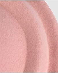 Max Alexander - Felt Pink Pillbox Hat