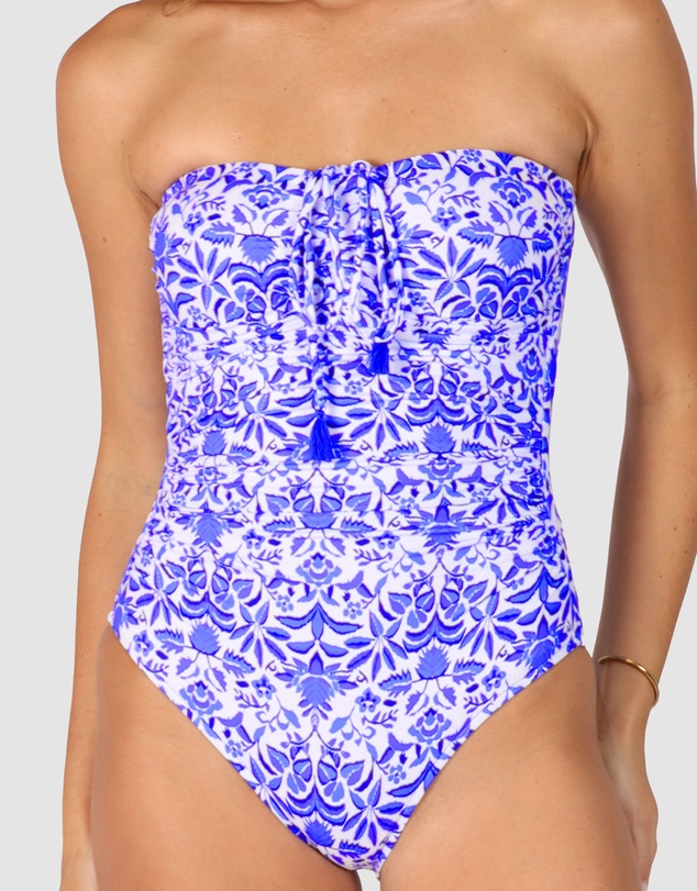 Baku Swimwear - Free Spirit Bandeau One Piece Swimsuit