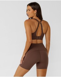 Lorna Jane - Amy No Chafe Phone Pocket 14cm Bike Shorts