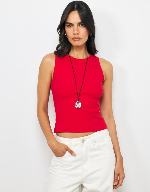 AERE - Organic Cotton Rib Tank