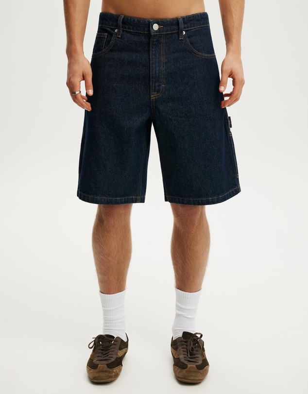Cotton On - Baggy Denim Shorts
