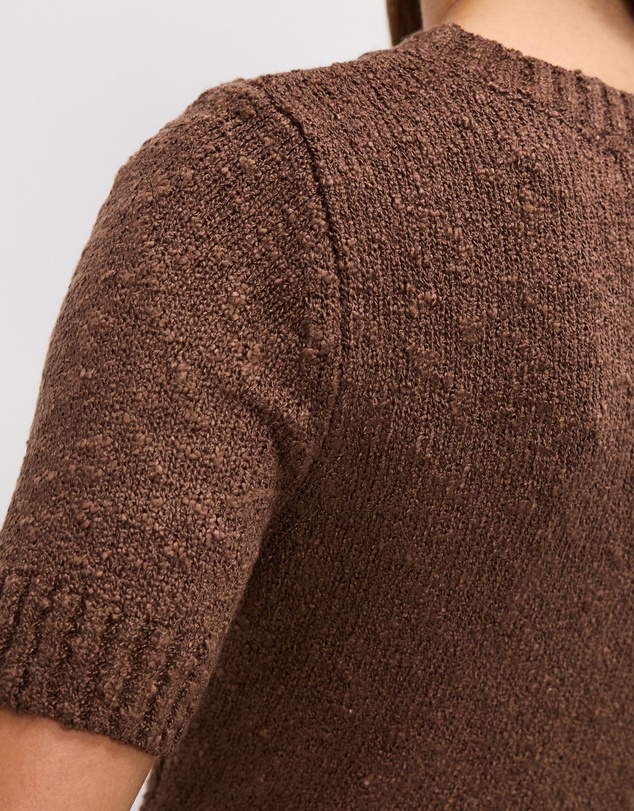 The Fated - Jorja Boucle Knit Top