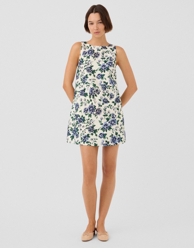 Peony - Shift Mini Dress
