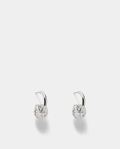 MIMCO - Signatura Charm Hoop Earrings