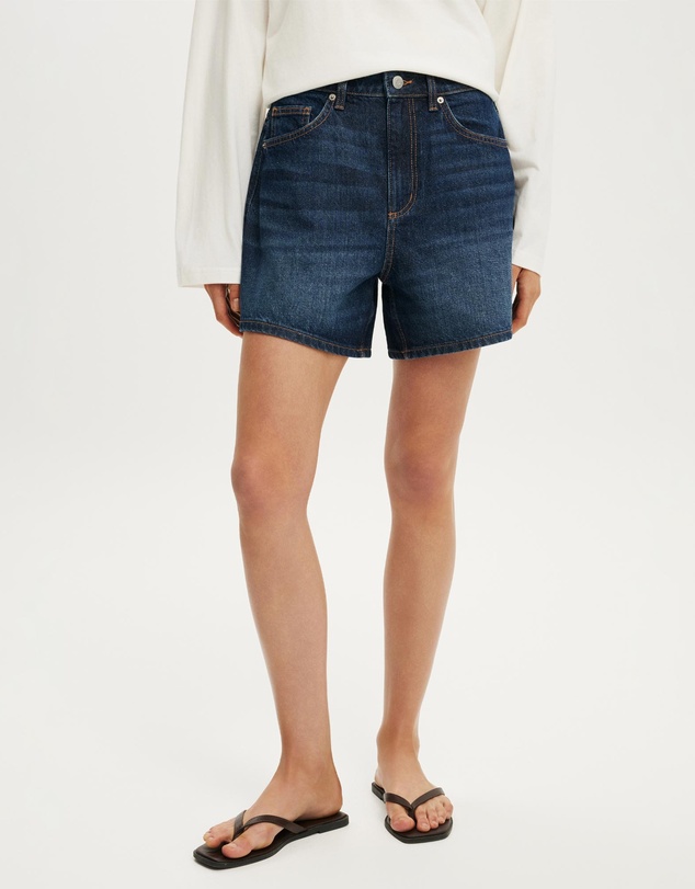 Cotton On - High 90 S Denim Short