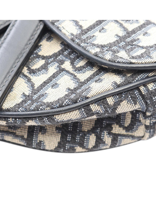 Pre-Loved by Azura Reborn - Pre-Loved Mini Oblique Canvas Saddle Bag