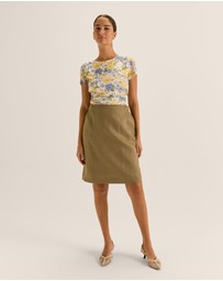 Review - Elba Floral Mesh Top