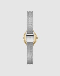 Breda - Beverly Tethered Gold and Stainless Steel Metal Bracelet Watch, 25MM