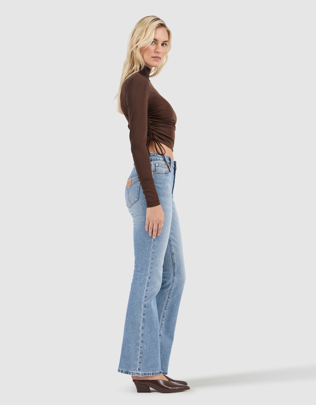 Rolla's - Selena Rouched Long Sleeve Top