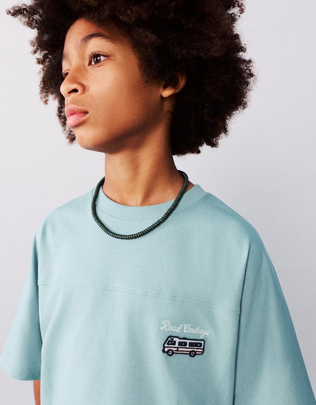 M.N.G - A2 Petrol T-Shirt - Kids-Teens