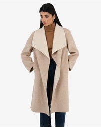 Forcast - Diana Wool Blend Cocoon Coat