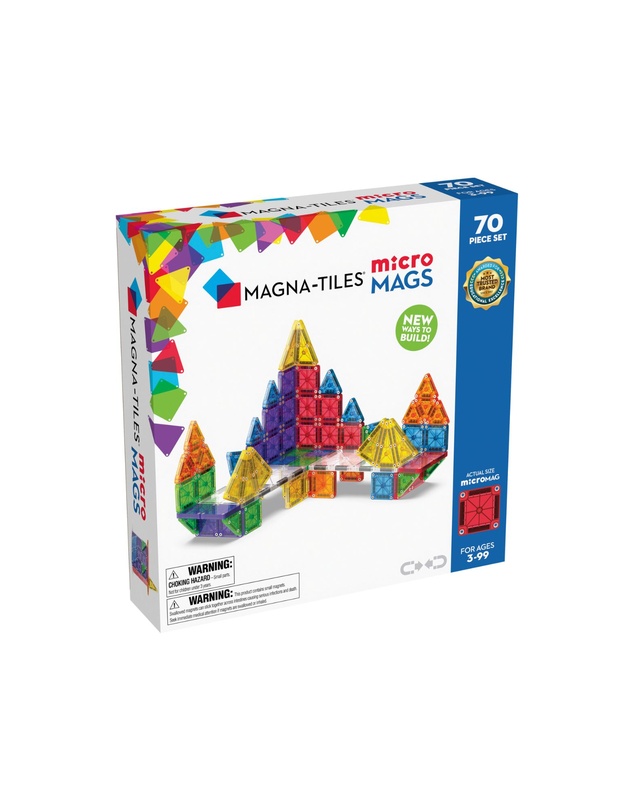 Magna-Tiles - MAGNA-TILES - microMAGS - 70 Piece Set
