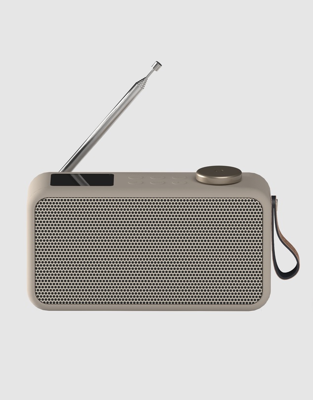 Kreafunk - Kreafunk Atune 2 Dab+/Fm Radio W/ Bluetooth - Ivory Sand