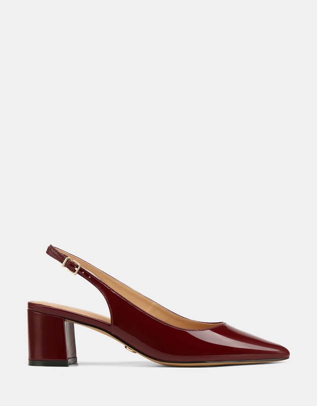 Wittner - Kennedy Patent Leather Slingbacks