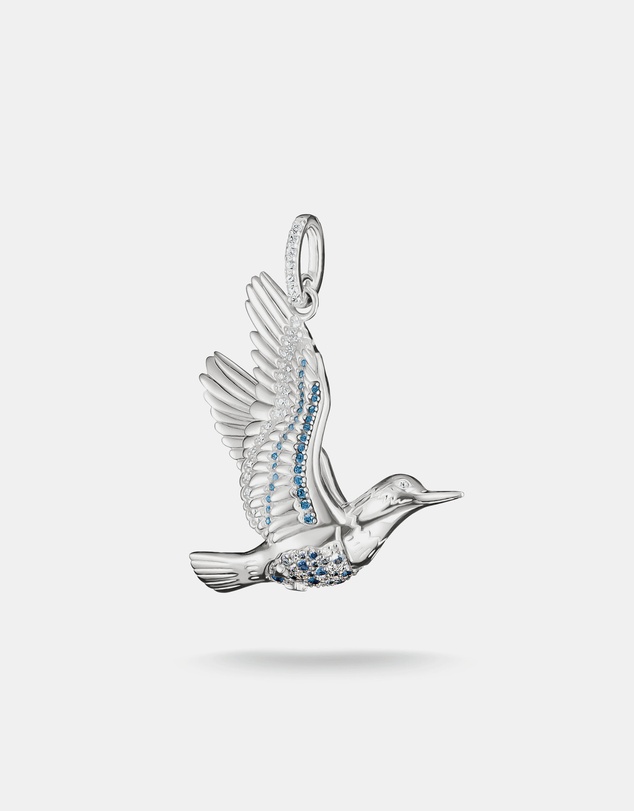 THOMAS SABO - THOMAS SABO Pendant kingfisher with stones