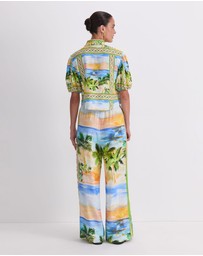 Sportscraft - Sunset Palm Blouse