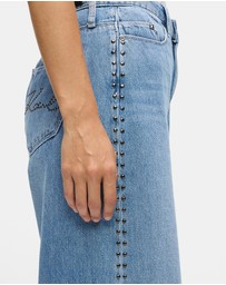Karl Lagerfeld - Stud Detail Denim Jeans