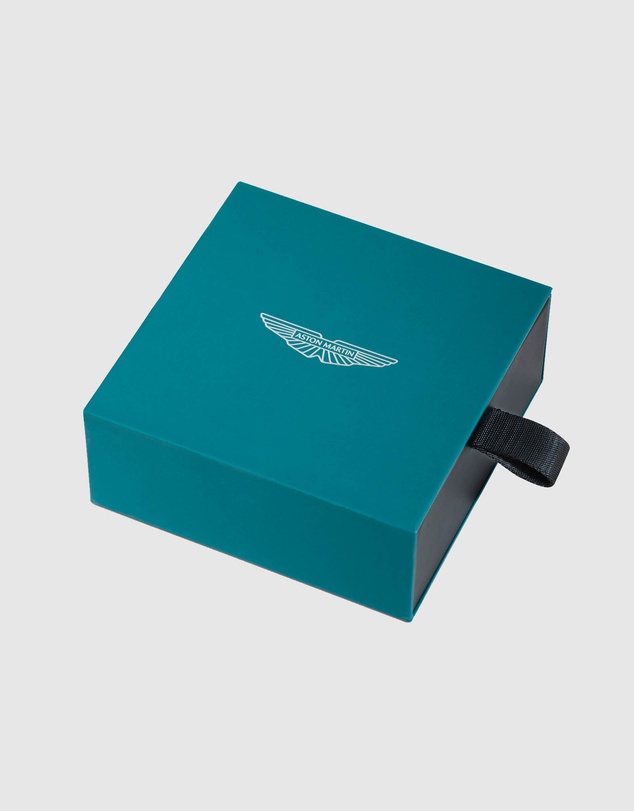 Aston Martin - TKS Gun and Podium Green Braided Leather Bracelet