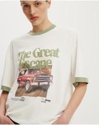 Cotton On - The Lcn Boxy Graphic Tee