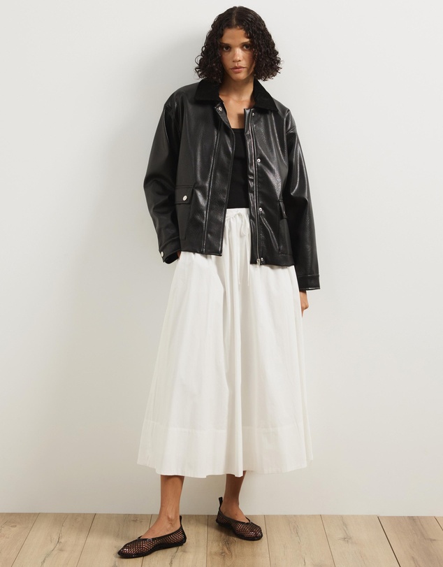 Atmos&Here - Mabel Leather Look Jacket