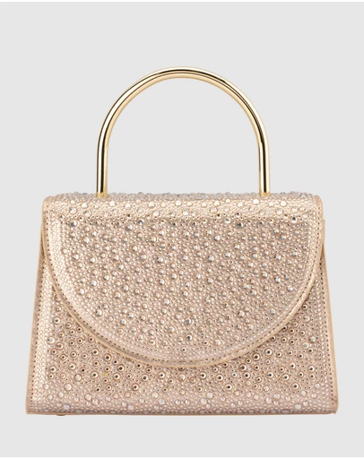 Olga Berg - Annabel Crystal Top Handle