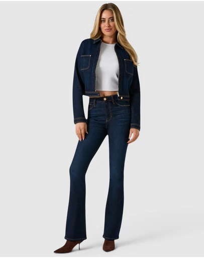 GUESS - High-Rise Sexy Flare Jeans