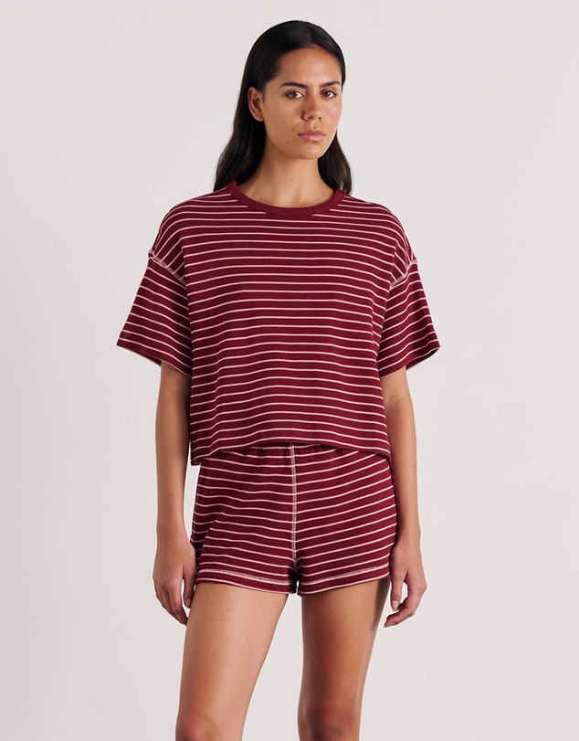 Jag - Milly Waffle Short Sleeve Tee