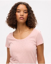 Superdry - Scoop Neck Slim Fit Tee