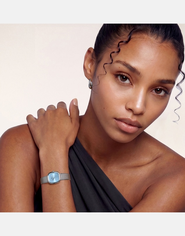 Daniel Wellington - Margot Braided Mesh Ice-Blue
