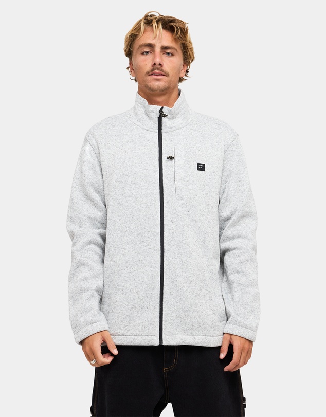 Billabong - Mens Boundary Mock Zip Fleece Top