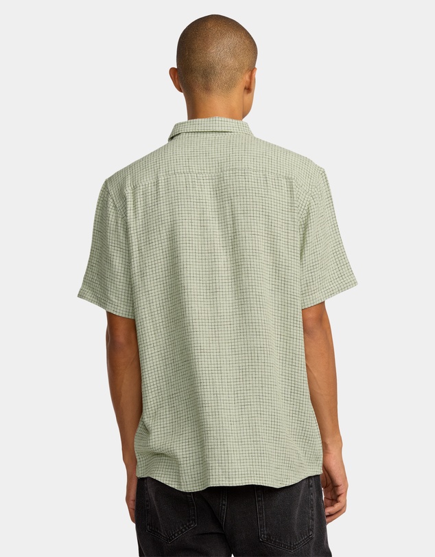 RVCA - Mens KSL Yarn Dye Short Sleeve Shirt