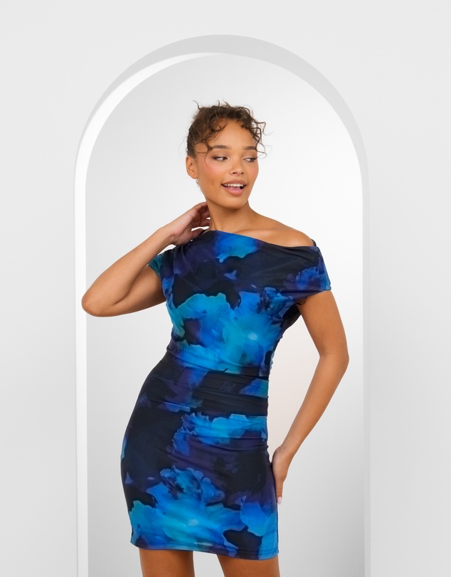 Pilgrim - Jayla Off Shoulder Mesh Mini