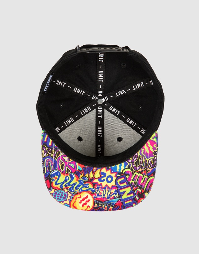UNIT - UNIT Fizzle Youth Flat Peak Snapback Cap