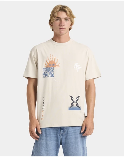 Quiksilver - Mens Free Lock T-Shirt