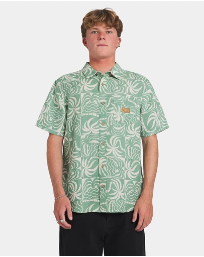 RVCA - Mens Exotica Short Sleeve Shirt